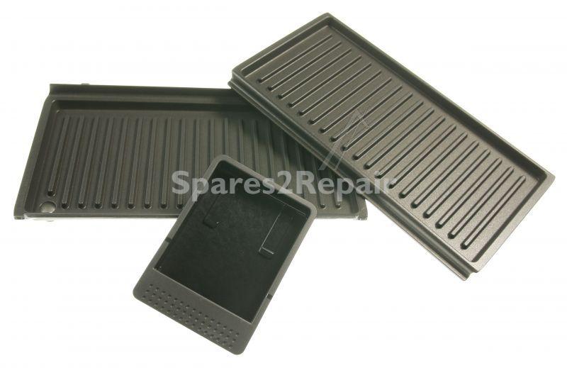 Grill Grates - Dlsk153 5523110001 Dlsk153 Grill Plates [Delonghi]