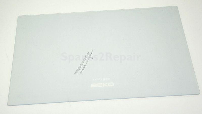 Glass Panel - 4130589200 C00927591 Printed Glass Shelf Assembly-b280-290 [Arcelik]