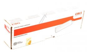 Oki Toner Cartridge - 43487709 Oki Toner Yellow C8600 6k