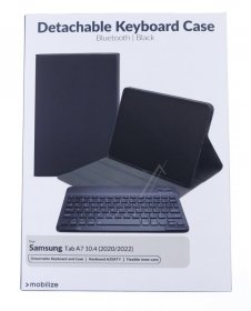 Mobilize Tablet pc Bags-cases - 28093 Mobilize Removable Bluetooth Keyboard Case Samsung Galaxy Tab A7 10 4 (2020) Black Azerty