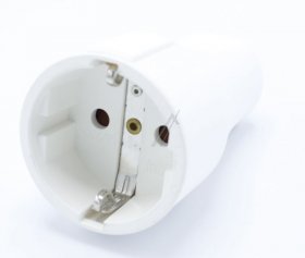 Bachmann Coupler / Connector - Protective Contact Coupling, White, Suitable For Cables With 3g0.75 - 1.0 - 1.5 Mm²