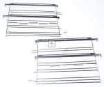 Telescopic Slideout Oven Grills - 210444731 C00904351 Glass Lid Group [Arcelik]