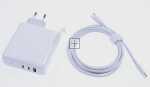 Classic Usb Power Supplies - Pse50340 Eu Gan Charger 100w 2x Usb-c 1x Usb-a Pd