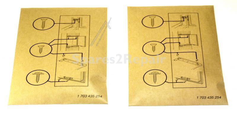 Screw - 00084136 Screw-set [Bosch Siemens]