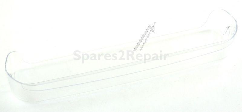 Refrigerator - Freezer Door Shelf - C00272782 482000031126 Door Rack Middle Wxh 470x64x113 Trasp [Whirlpool Indesit]