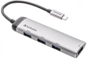 Verbatim Hub-usb - Usb-c Multiport Hub 4-port Usb 3.2