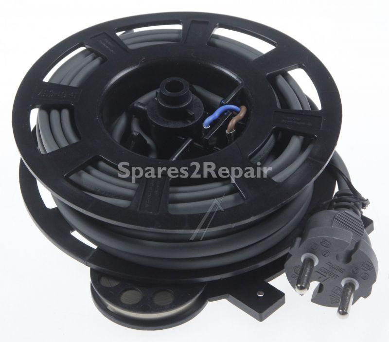 Cable Reels Vacuum Power Cord - 48013145 Cord Reel Assembly-euro Grey [Candy Hoover]