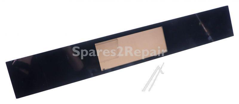 Oven outer Door - 22053931 Glass Front Panel Gr (new B-in Black) [Vestel]