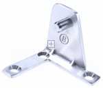 Door Hinges - 4055394755 Hinge left upper stainless Ste [Electrolux Aeg]