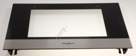 Oven outer Door - C00377323 481010599789 Glass Door Ix+supports [Whirlpool Indesit]