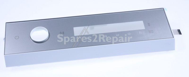 Samsung Operating Unit Screen - Dc97-23353a Assembly Cover Panel ww9000b white+silver Pm