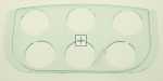 Hisense Gorenje Egg Compartment Fridge - 610840 Egg Tray H 54 Bk014