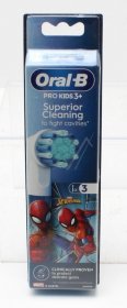Braun Tooth Brush - 80357435 Oral-b 3-pack Spiderman Kids 3+ Replacement Brush Heads Braun Tooth Brush - 80357435 Oral-b 3-pack Spiderman Kids 3+ Replacement Brush Heads