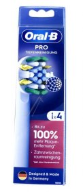 Braun Tooth Brush - 80728898 Oral-b Pro Brushes Deep Cleaning 4 Pcs Braun Tooth Brush - 80728898 Oral-b Pro Brushes Deep Cleaning 4 Pcs