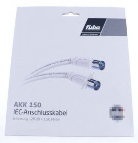 Fuba Aerial Connecting Cable - Akk 150 Akk 150 Iec Connection Cable 1.50m