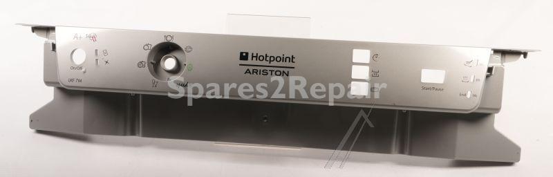 Side Cover Housing - C00853323 488000853323 Side Panel-left Universal Silver [Whirlpool Indesit]