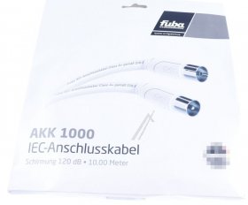 Fuba Koaxconnector - Akk 1000 Akk 1000 Iec Connection Cable 10.00m