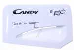 Detergent Dispenser Cover - 43017021 Detergent Dispenser Cover [Candy Hoover]