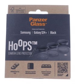 Panzerglass Display Protective Film - 1208 Panzerglass Hoops Camera Lens Protector Samsung Galaxy S24 Plus | Black