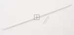 Profile - 42190734 Cr glass Shelf Prf-3741(ext)wh 488 [Vestel]