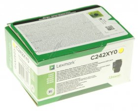 Lexmark Toner Cartridge - C242xy0 Toner Cartridge Yellow 3 5k