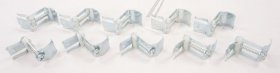 Teka Fixings And Brackets - 61102116 Metal Clamp K-101 Inset Sink (carton Box 10)