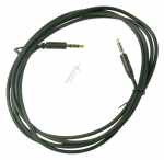 Compatible Jack Plug-jack Plug - Jack Lead 3 5mm 4pin Male-male Super Slim Black 1 5m