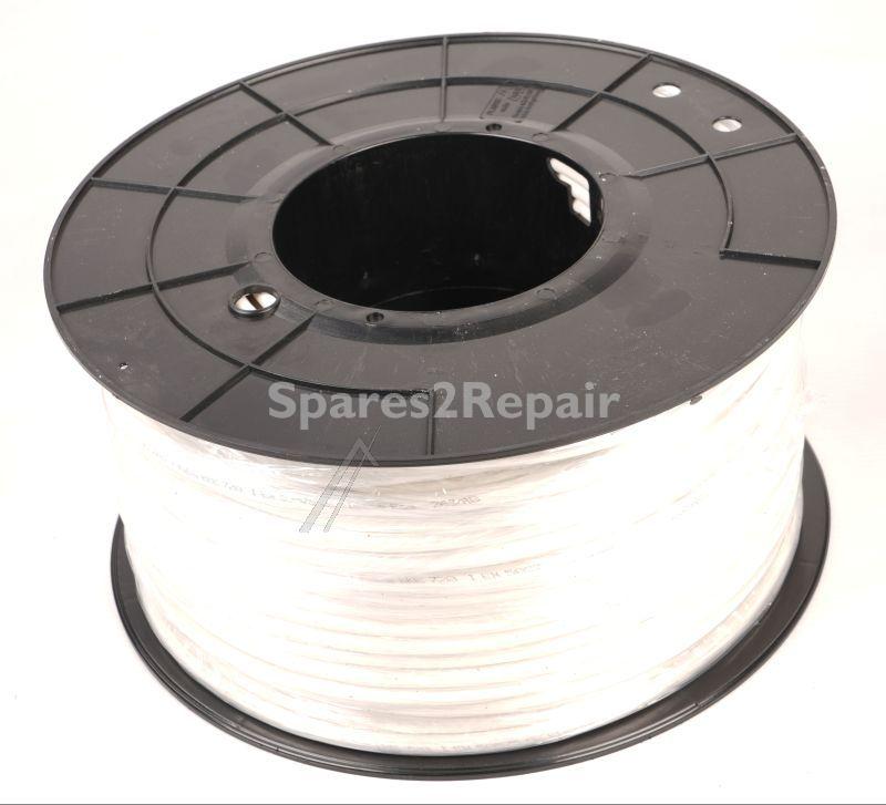 Fuba Coaxial Cable Ring - Kke720 Coaxial Cable White 100m Spool According To Fire Class E - 29201220