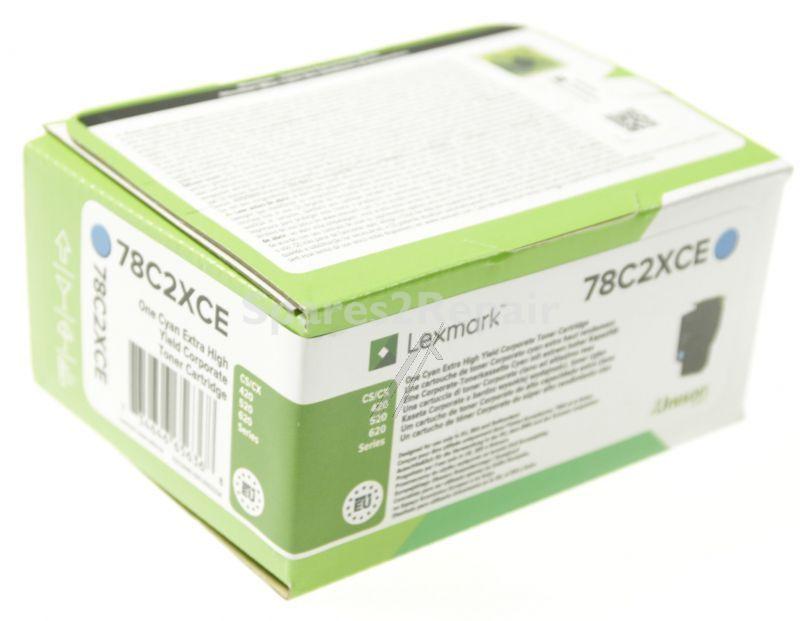 Lexmark Toner Cartridge - 78c2xce Toner Cartridge Cyan 5k