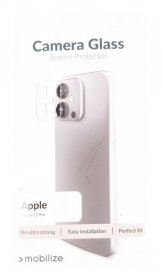Mobilize Display Protective Film - 58594 Mobilize Glass Display Protection For Camera Apple Iphone 17 Pro