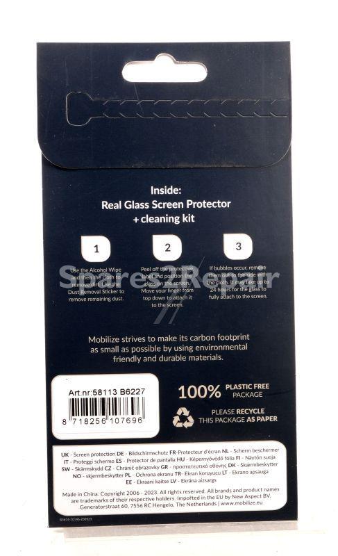 Mobilize Display Protective Film - 58113 Mobilize Edge-to-edge Glass Screen Protector Oppo Reno12 Pro Edge Glue