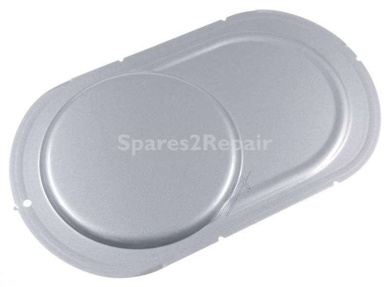 Casing Cover - C00099315 488000099315 Rear Panel Cover Silver Fiat 647 [Whirlpool Indesit]