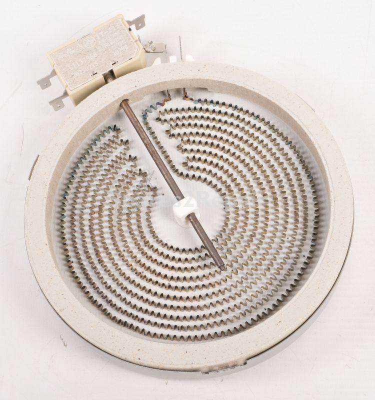 Single Circuit Radiation Heate - C00972027 488000972027 Heating Element 145mm 1200w [Whirlpool Indesit]