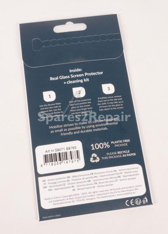 Mobilize Display Protective Film - 59071 Mobilize Glass Screen Protector Black Frame Samsung Galaxy S26 5g