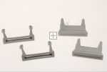 Faber Roblin Fixings And Brackets - 4165805 133 0064 071 Kit 2 Knobs Grid Lg(v0) + Supp kn