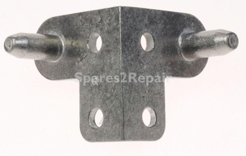 Door Hinges For Fridges - C00319847 481201221602 61002361 Hinge Lower (blk) [Whirlpool Indesit]