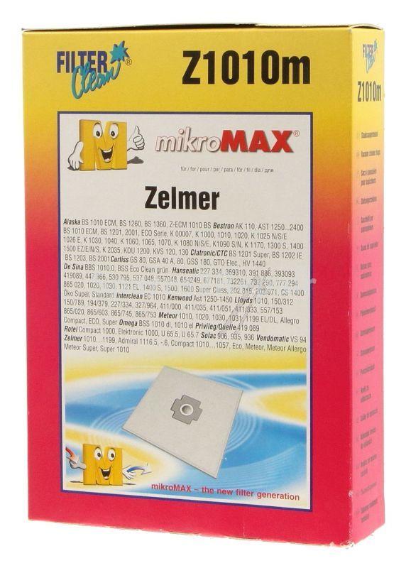 Filterclean Vacuum Cleaner Bags - Z1010m Fl0037-k Dust Bags