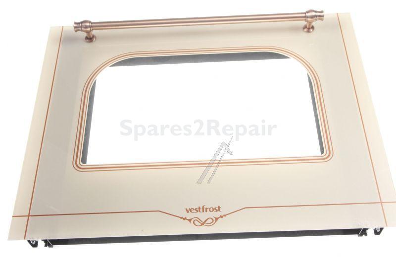 Oven Door - Flat Prof complete Door(rustik [Vestel]
