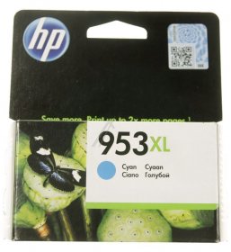 Hewlett Packard Cartridge - 953xl F6u16ae Ink Cartridge Cyan 20ml