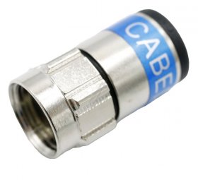 Fuba F-plug - Ovz 027 Push-on F-plug 4,8 Mm