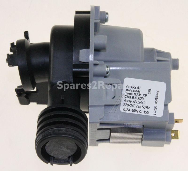 Askoll Drain Pump - 61413-m231 Askoll Drain Pump For Indesit