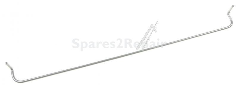 Perforated Rail - C00305272 482000023470 Third Basket Rail Guide Grey [Whirlpool Indesit]