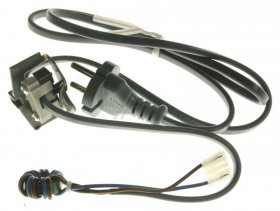 Mains Power Lead - Kw716663 Cable Assembly (ferrite & Cable Clamp) Eu [Delonghi]