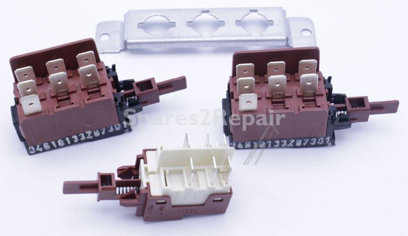 Push Switches - 4055274262 Push Button Board 3 Buttons Ki [Electrolux Aeg]