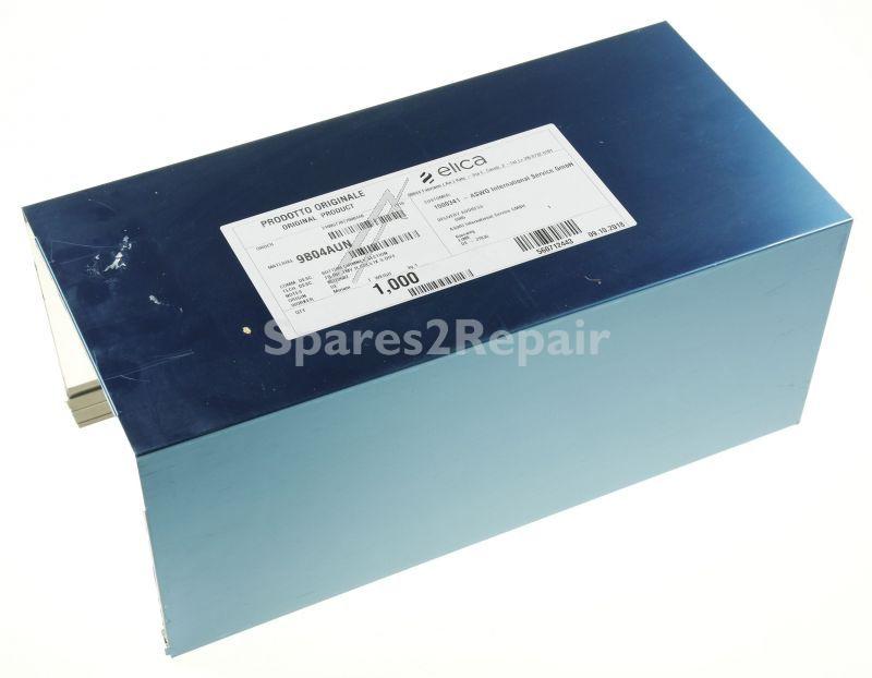 Elica Fireplace - 9b04aun Chimney Bottom Stainless Steel