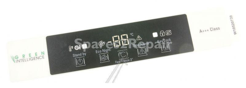 Operating Unit Screen - C00440151 481010520739 Insert Panel Centaur Int Bk A+++ [Whirlpool Indesit]