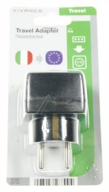 VIVANCO Travelling Plug Set TA I/D TRAVEL ADAPTER ITALY 28700