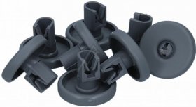 Compatible Roller For Dishwasher Basket - Wheel Kit For Lower Basket X8 Replacement For 50286965004