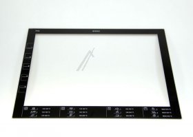 Oven outer Door - 140037379108 Front Glass Inox Electrolux 59 [Electrolux Aeg]