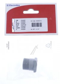 Twin Hose Connector - 1240681013 Ring Nut Reducer Inlet Hose [Electrolux Aeg]